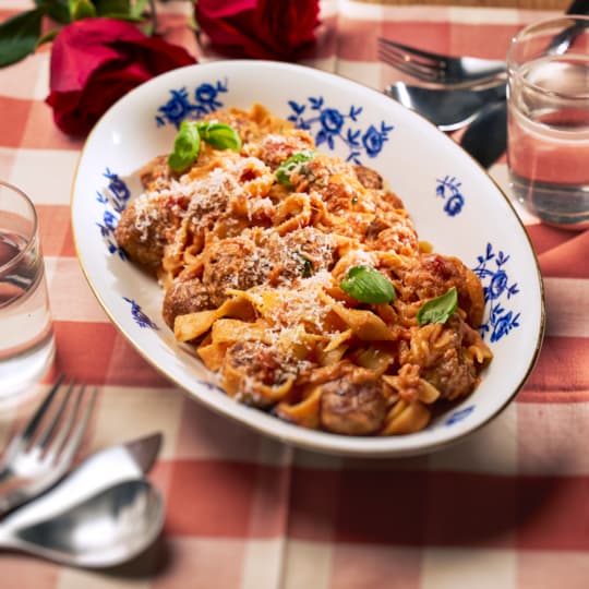 Alla hjärtans dag pasta