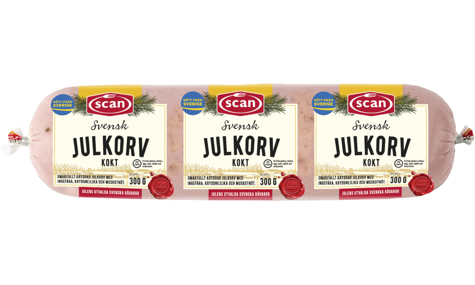 647246 Julkorv 300g ovan