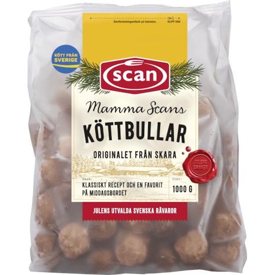 Mammas Köttbullar 1000g