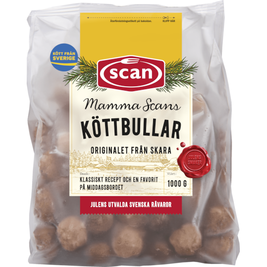 Mammas Köttbullar 1000g