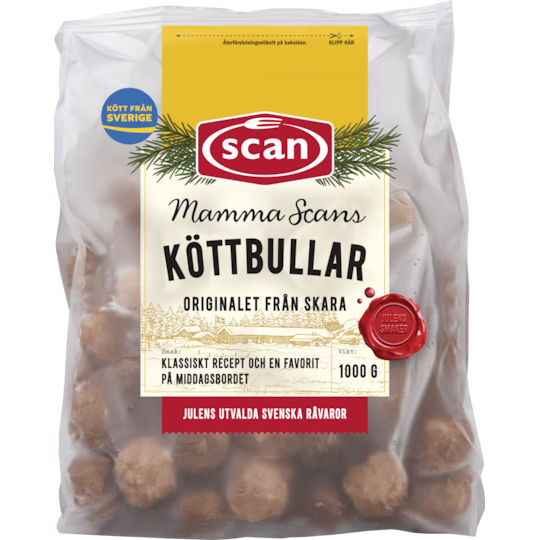 Mammas Köttbullar 1000g