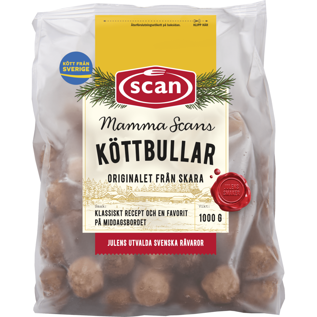 Mammas Köttbullar 1000g