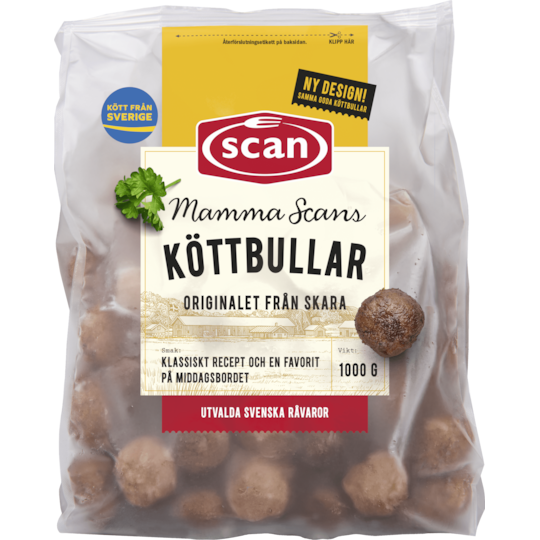 Mammas Köttbullar 1000g