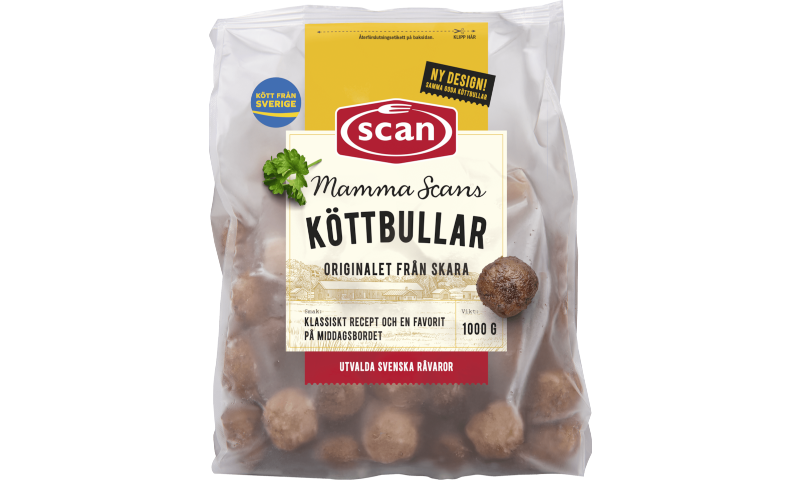 700078 Mammas köttbullar 1000g
