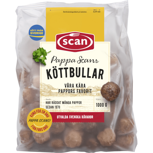 Mammas Köttbullar 1000g