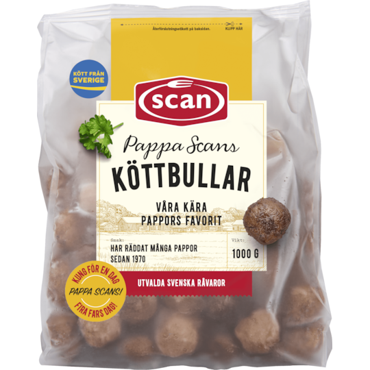 Mammas Köttbullar 1000g