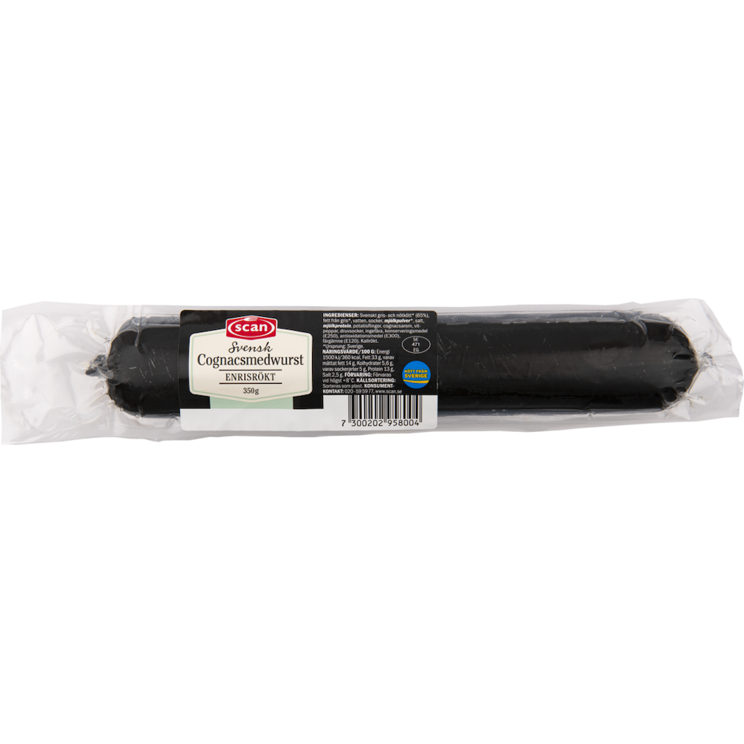 ENRISRÖKT COGNACSMEDWURST 350g