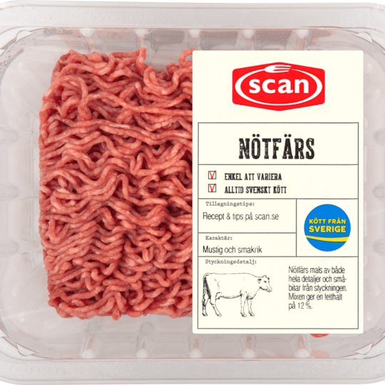496570 Nötfärs 400g ovan