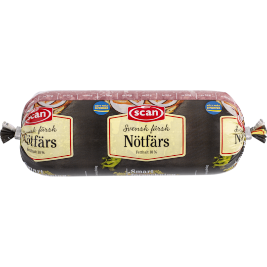 Nötfärs 18% 450 g
