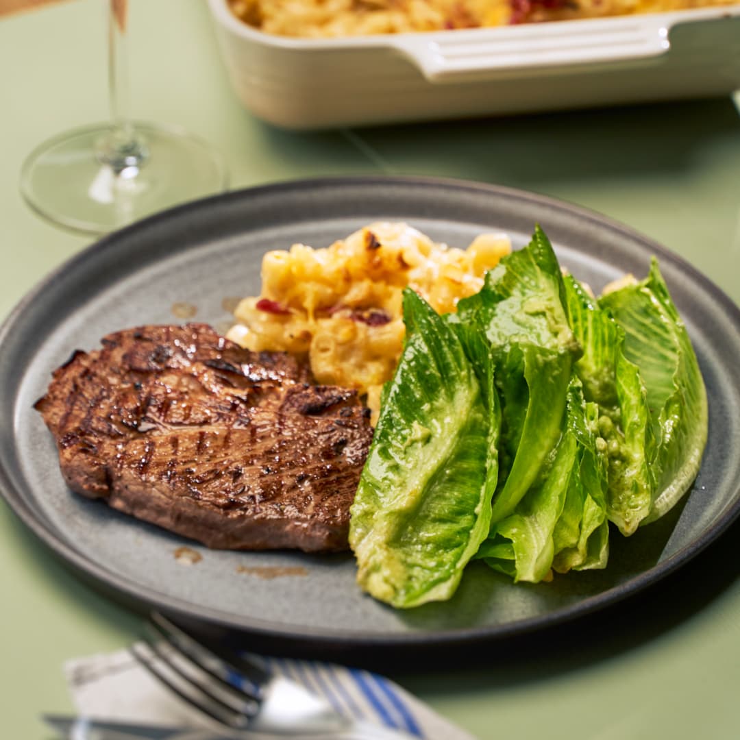 Krämig Mac 'n' Cheese med bacon