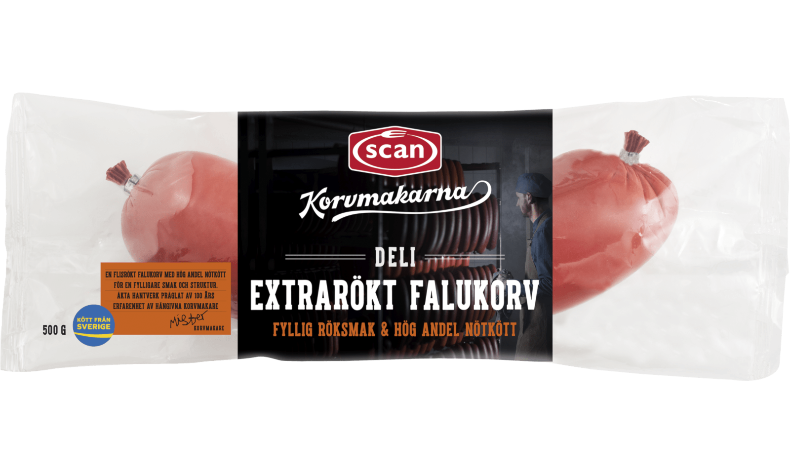 621330 Extrarökt Falukorv 500g