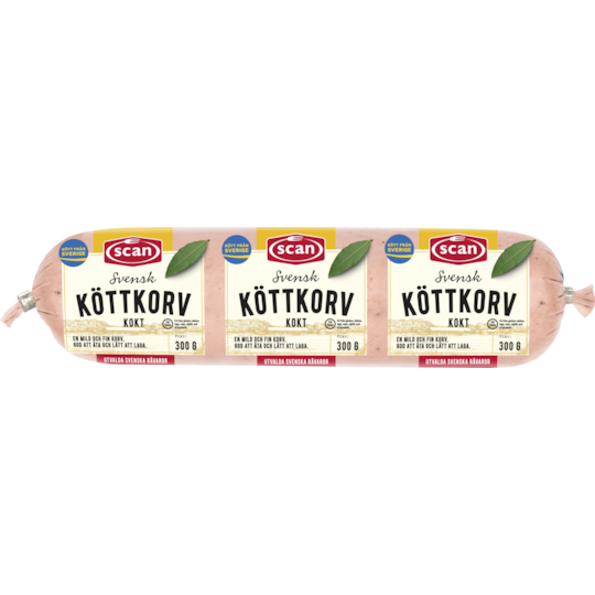 Köttkorv kokt