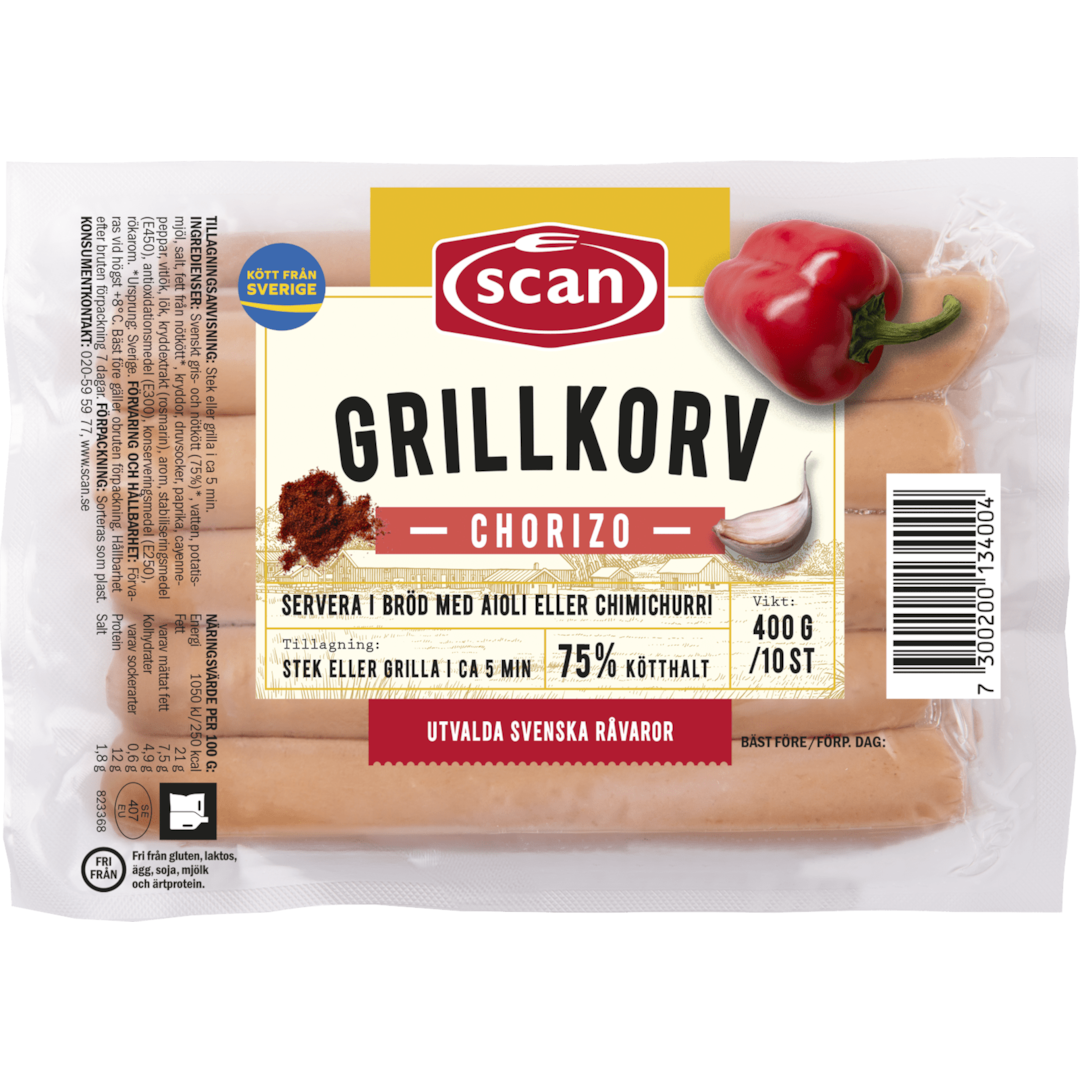 Grillkorv Chorizo