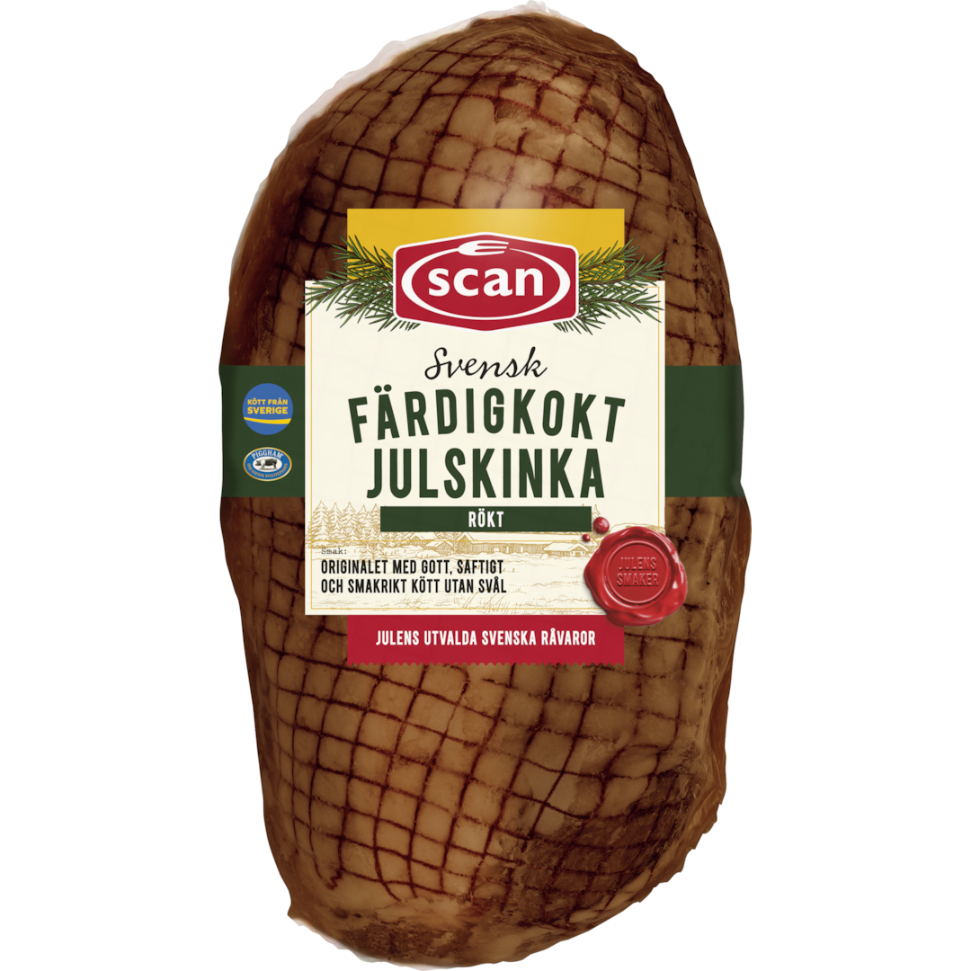 JULSKINKA LÄTTRÖKT KOKT CA 2,7KG