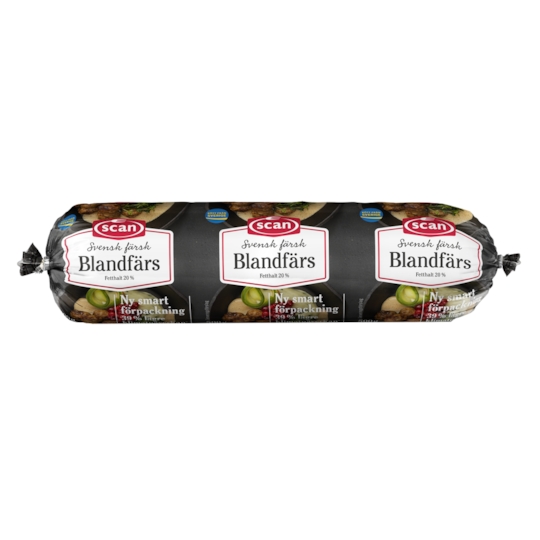 Blandfärs 20% 500g