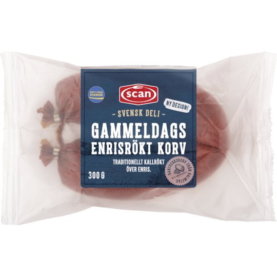 GAMMELDAGS ENRISRÖKT KORV 300G