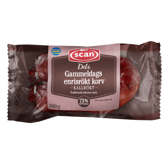 GAMMELDAGS ENRISRÖKT KORV 300G