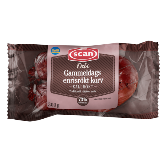 GAMMELDAGS ENRISRÖKT KORV 300G