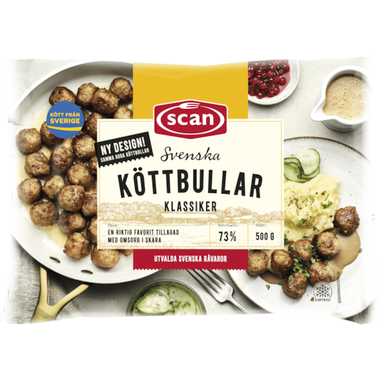 Svenska Köttbullar 500g