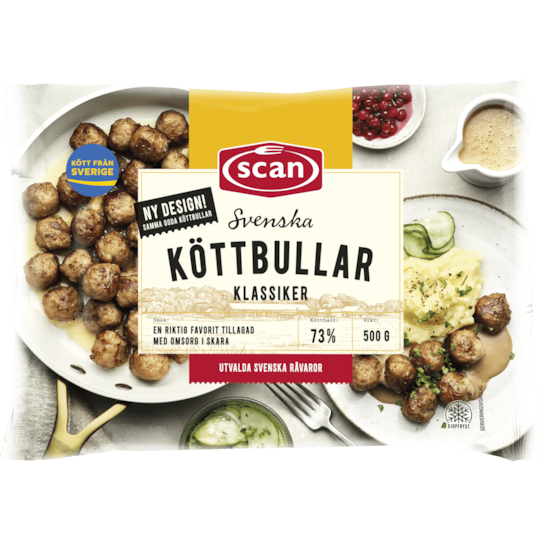 Svenska Köttbullar 500g