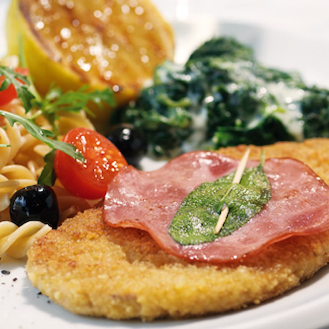 Schnitzel à la saltimbocca