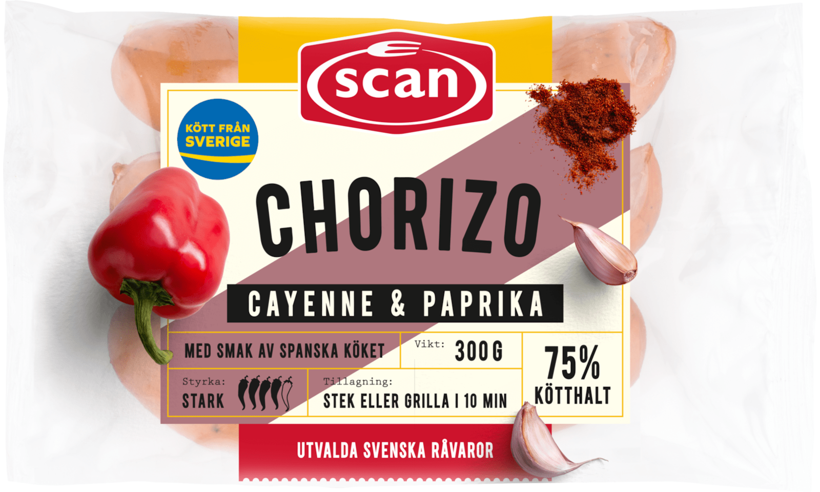 602956 CHORIZO 300G OVAN