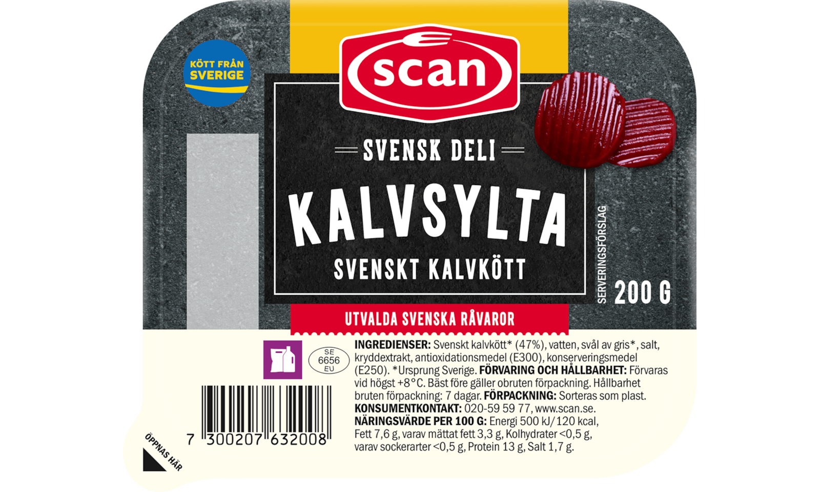 641446 Deli Kalvsylta 200g ovantif