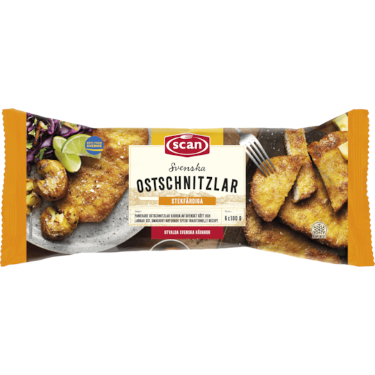 Ostschnitzel panerad