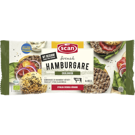 Ekologiska Hamburgare