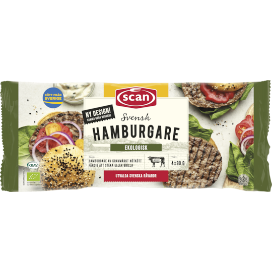 Ekologiska Hamburgare