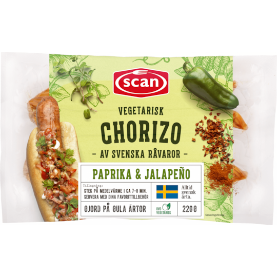 Vegetarisk Chorizo