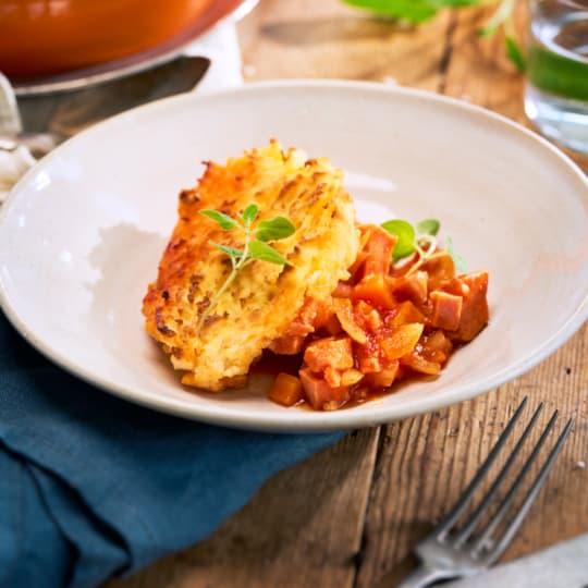 Cottage pie med falukorv