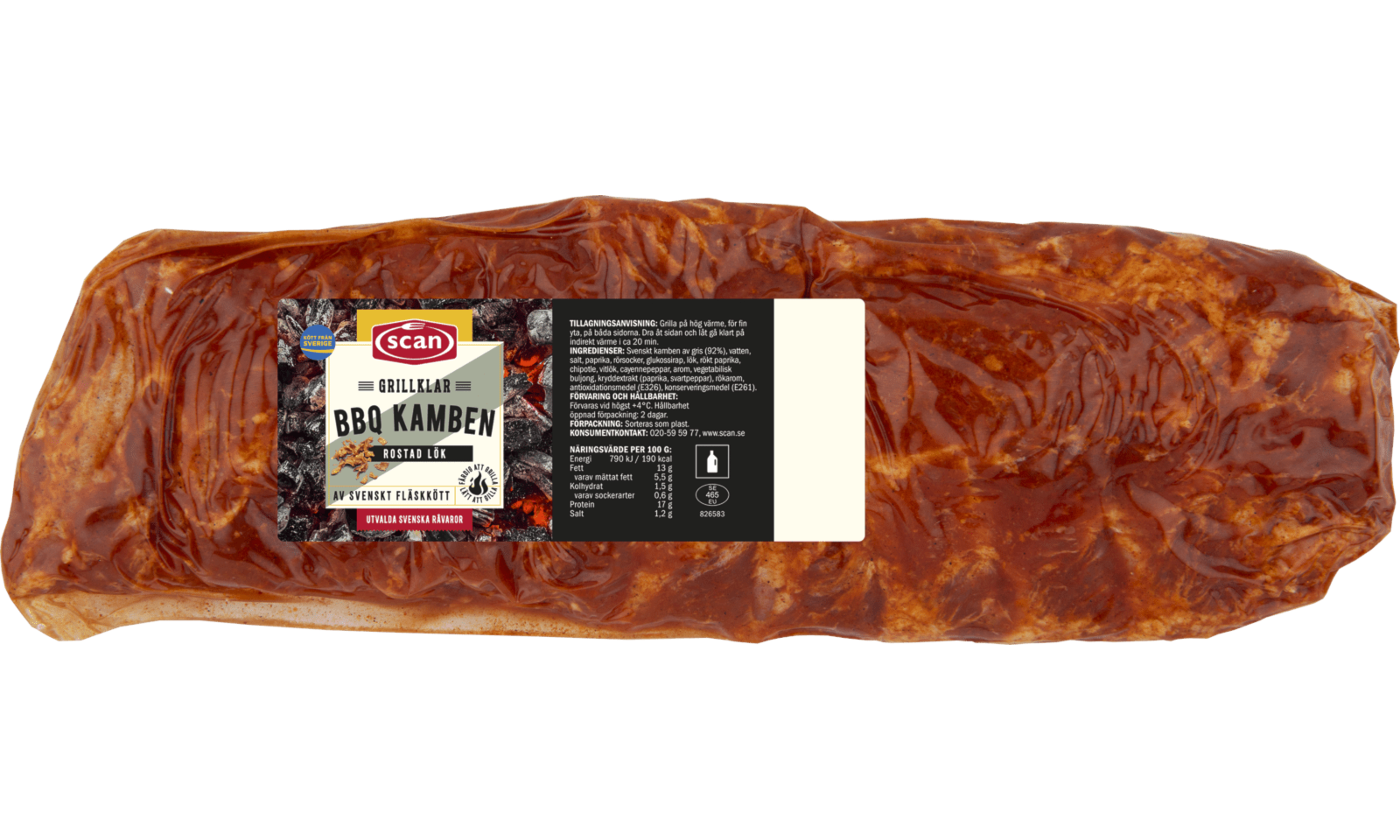 661030 Bbq kamben rostad lök ovan