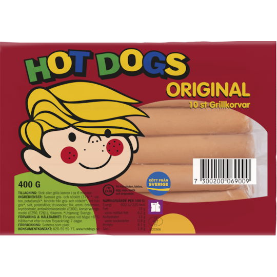 Hot Dogs Grillkorv