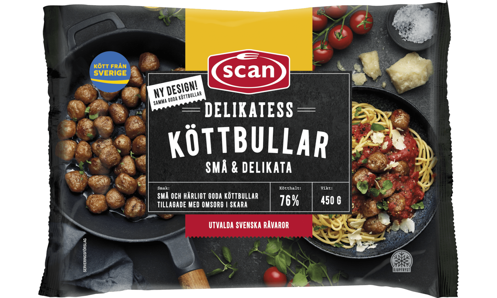 293578 Delikatesskottbullar 450g ovan