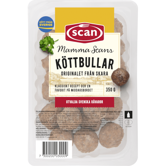 Mammas köttbullar 350g