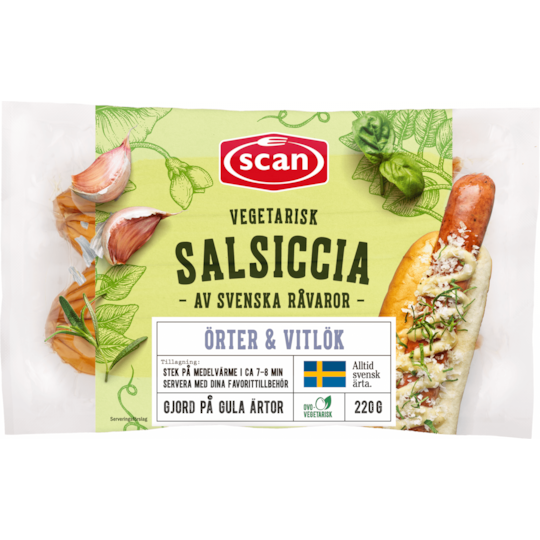 Vegetarisk Salsiccia