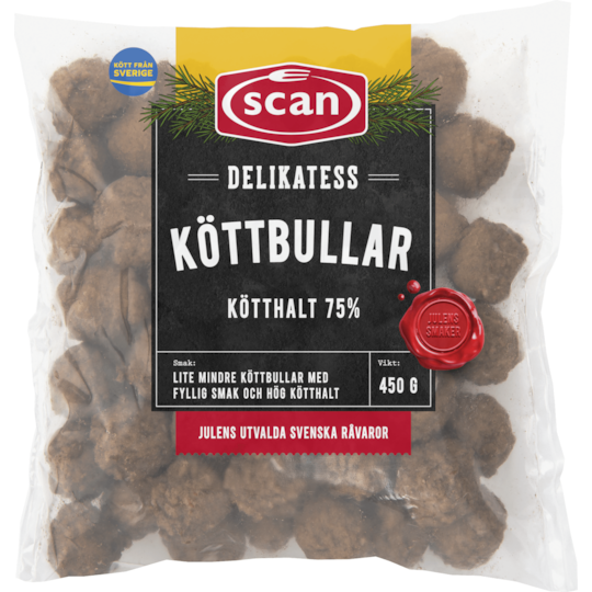 DELIKATESSKÖTTBULLAR 450G