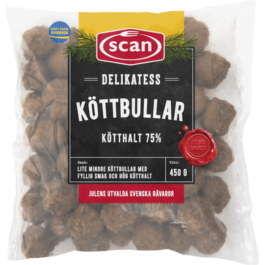 DELIKATESSKÖTTBULLAR 450G