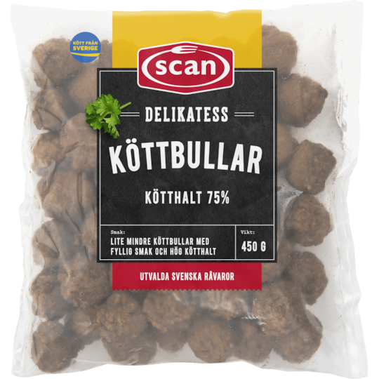 DELIKATESSKÖTTBULLAR 450G