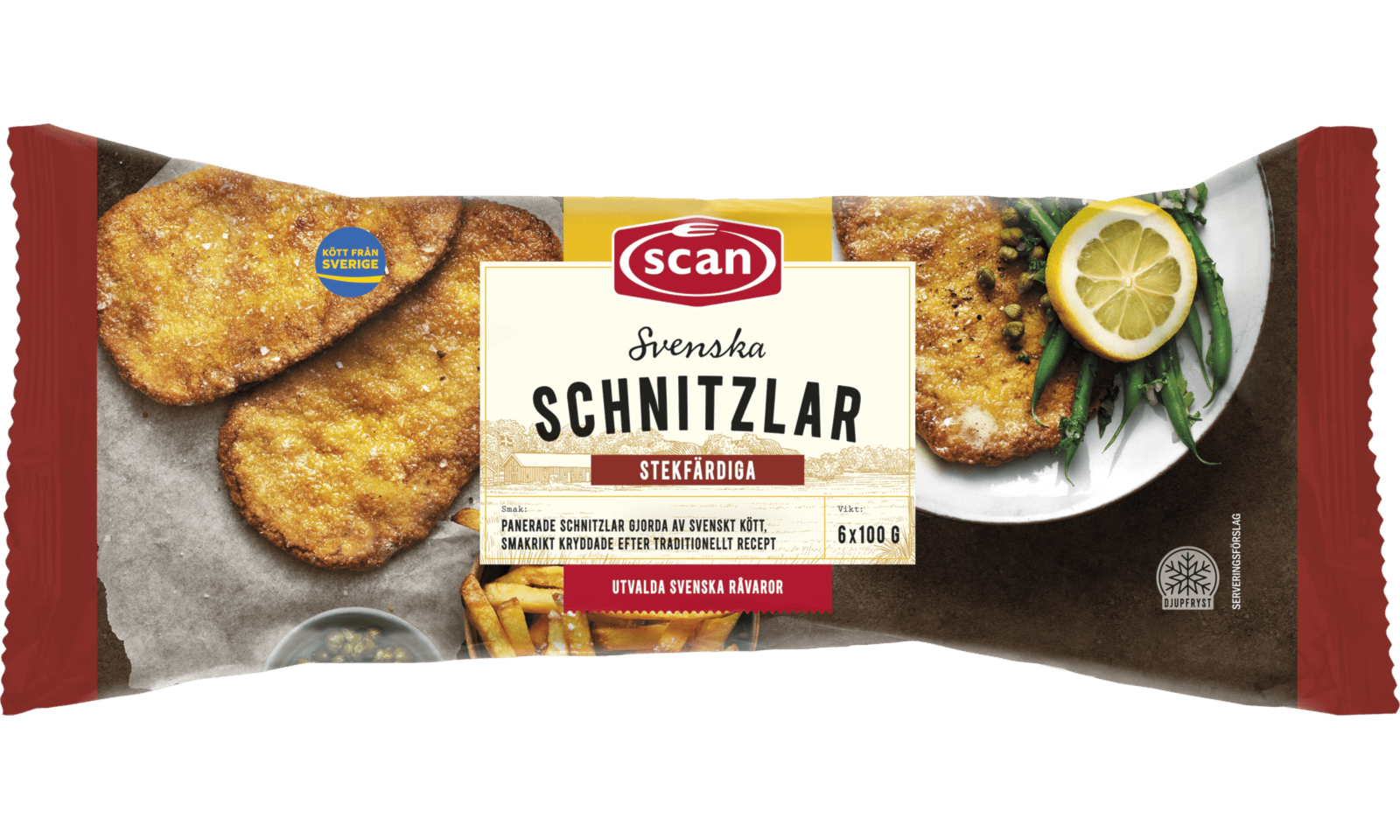 298953 Schnitzel panerad 600g ovan