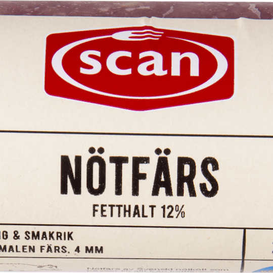 497720 Nötfärs 225g