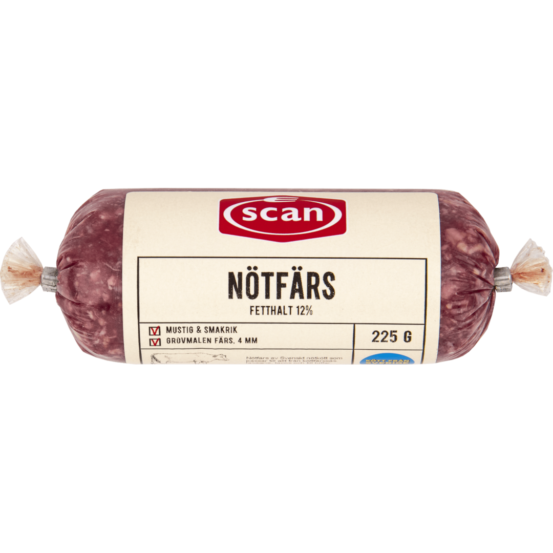 Nötfärs 12% 225 g