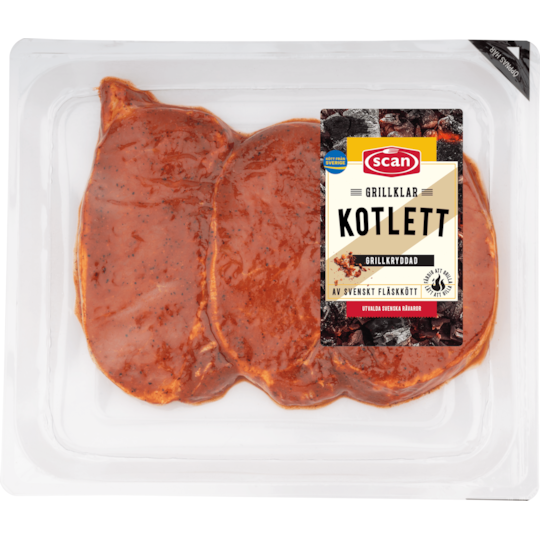 Kotlett Grillkryddad