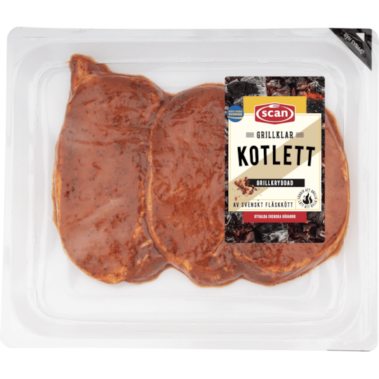 Kotlett Grillkryddad
