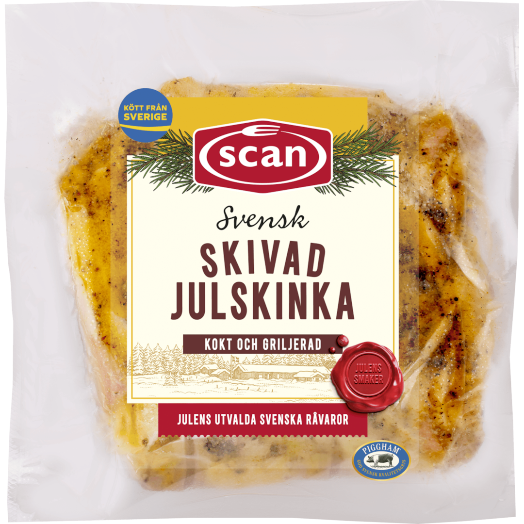 JULSKINKA SKIVAD KOKT & GRILJERAD CA 1,2KG