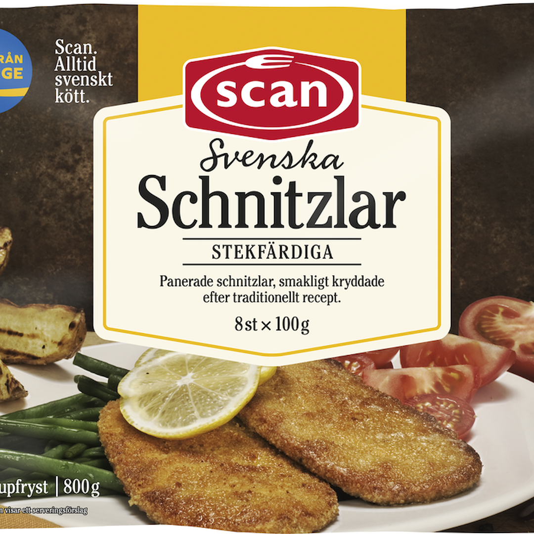 Schnitzel panerad