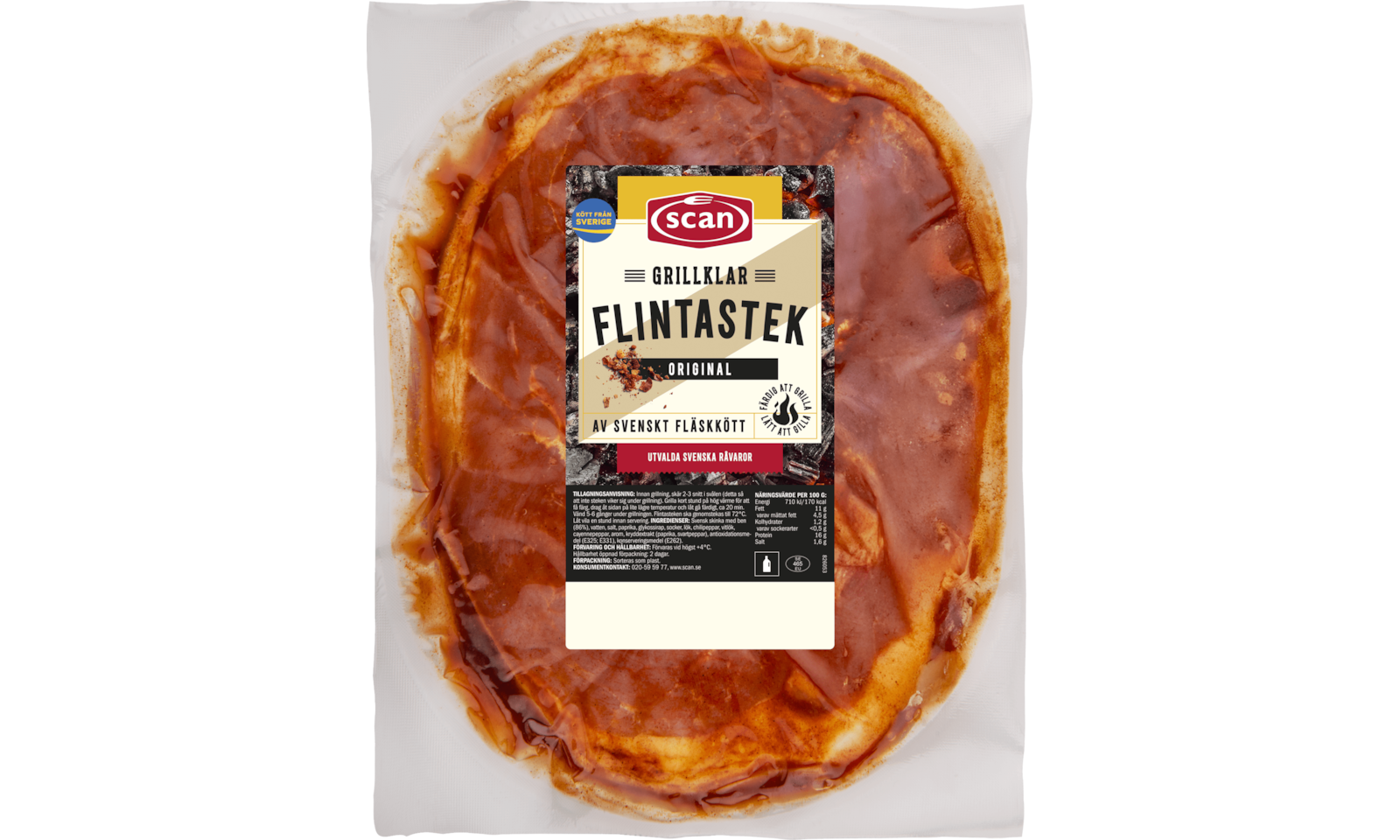 668777 Flintastek original ovan