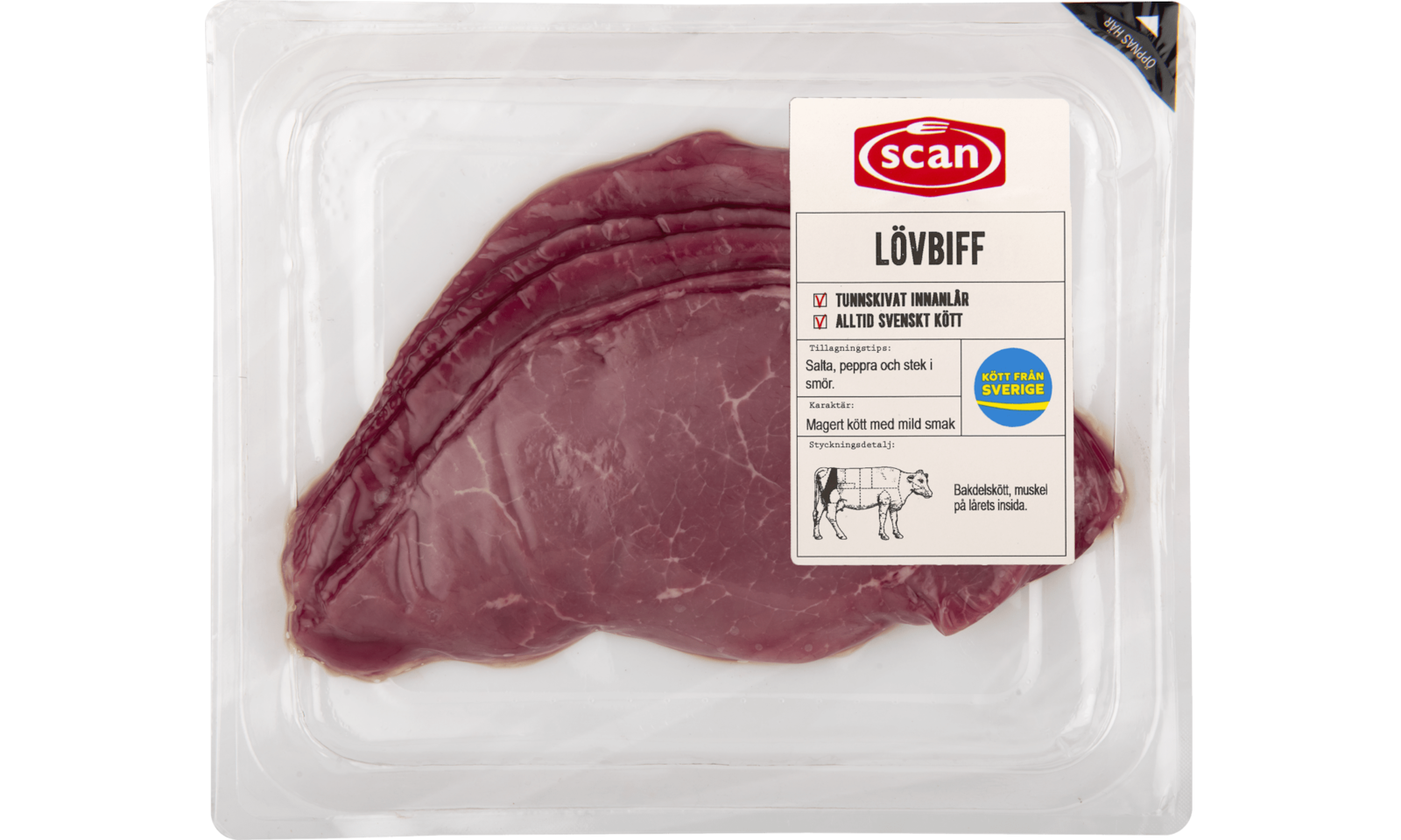 494531 Lövbiff ovan