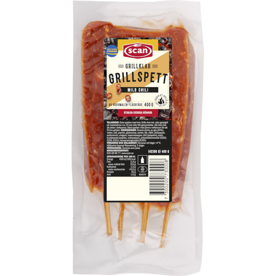 Grillspett Mild Chili
